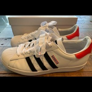 Like new size 11 special edition Adidas Run DMC Superstars-LAST WEEK FOR THESE!